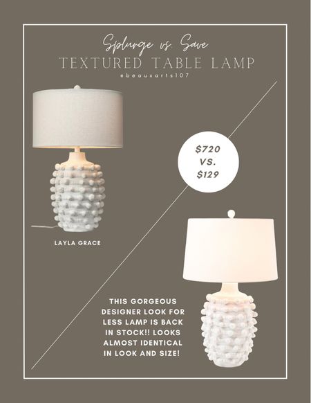 Shop this gorgeous designer lamp also similar to the anthro lamp for a steal!! 

#LTKsalealert #LTKstyletip #LTKhome