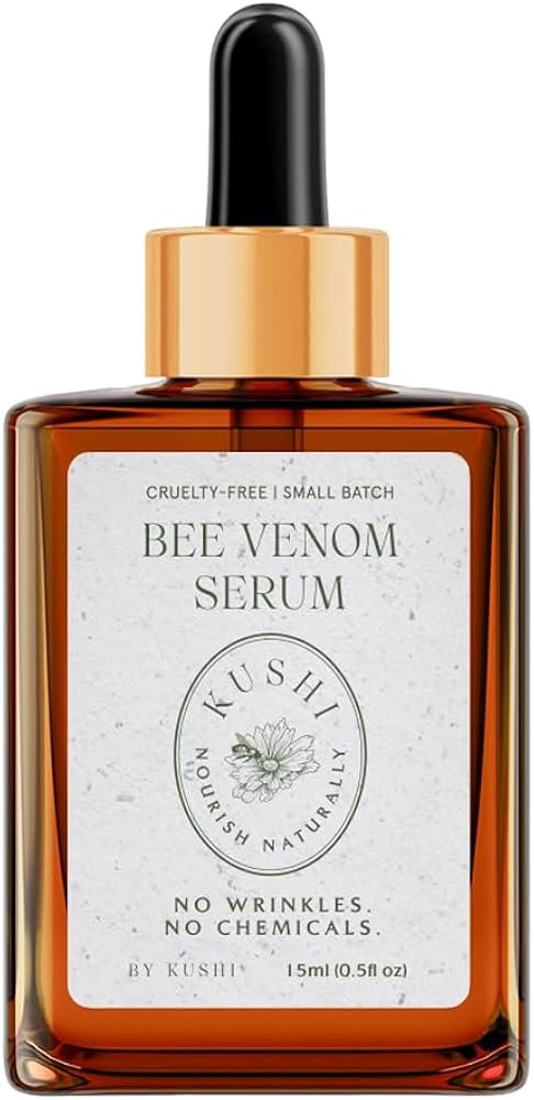 KUSHI Bee Venom Serum – Hydrating & Firming Face Serum for Radiant, Youthful-Looking Skin – C... | Amazon (US)