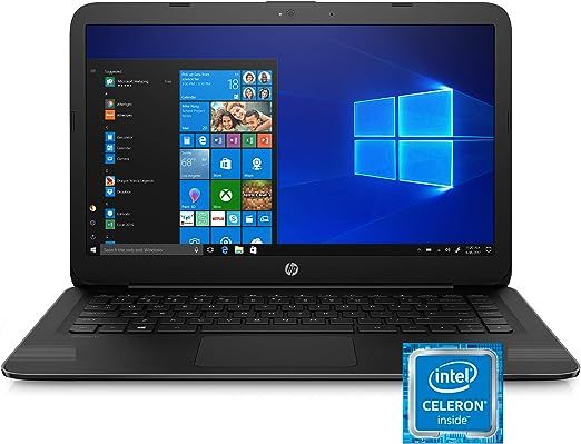 HP Stream 14-inch Laptop, Intel Celeron N4000, 4 GB RAM, 64 GB eMMC, Windows 10 Home in S Mode (1... | Amazon (US)