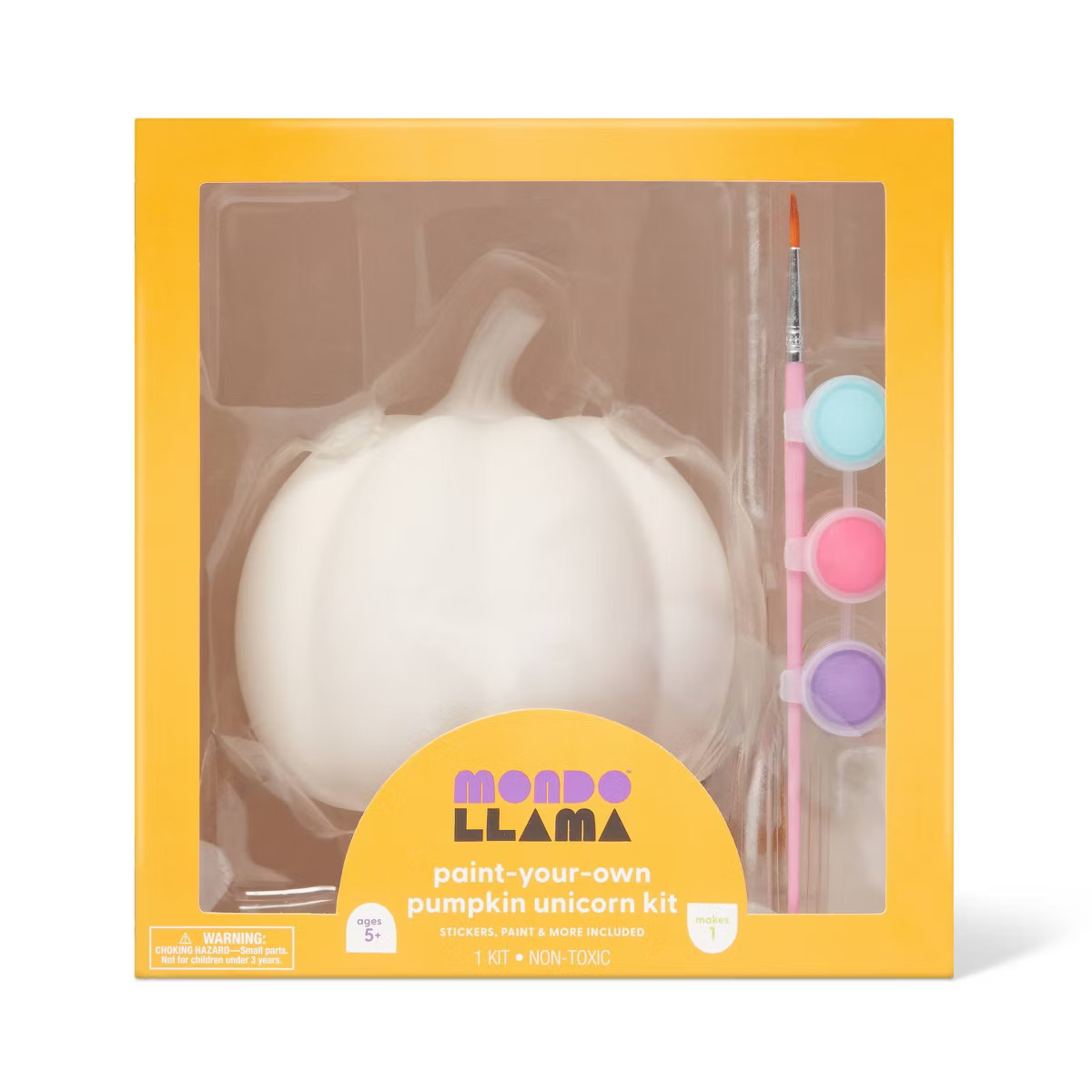 Mini Unicorn Pumpkin Decorating Kit - Mondo Llama™ | Target
