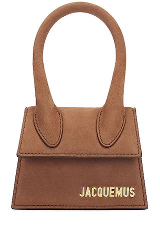 JACQUEMUS Le Chiquito Bag in Brown | FWRD | FWRD 