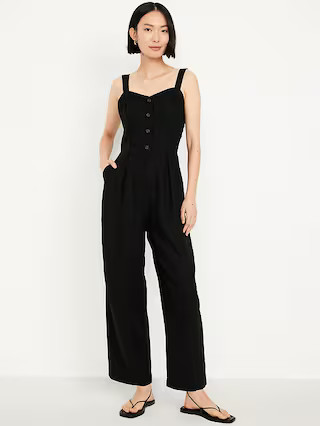 Button-Front Cami Jumpsuit | Old Navy | Old Navy (US)