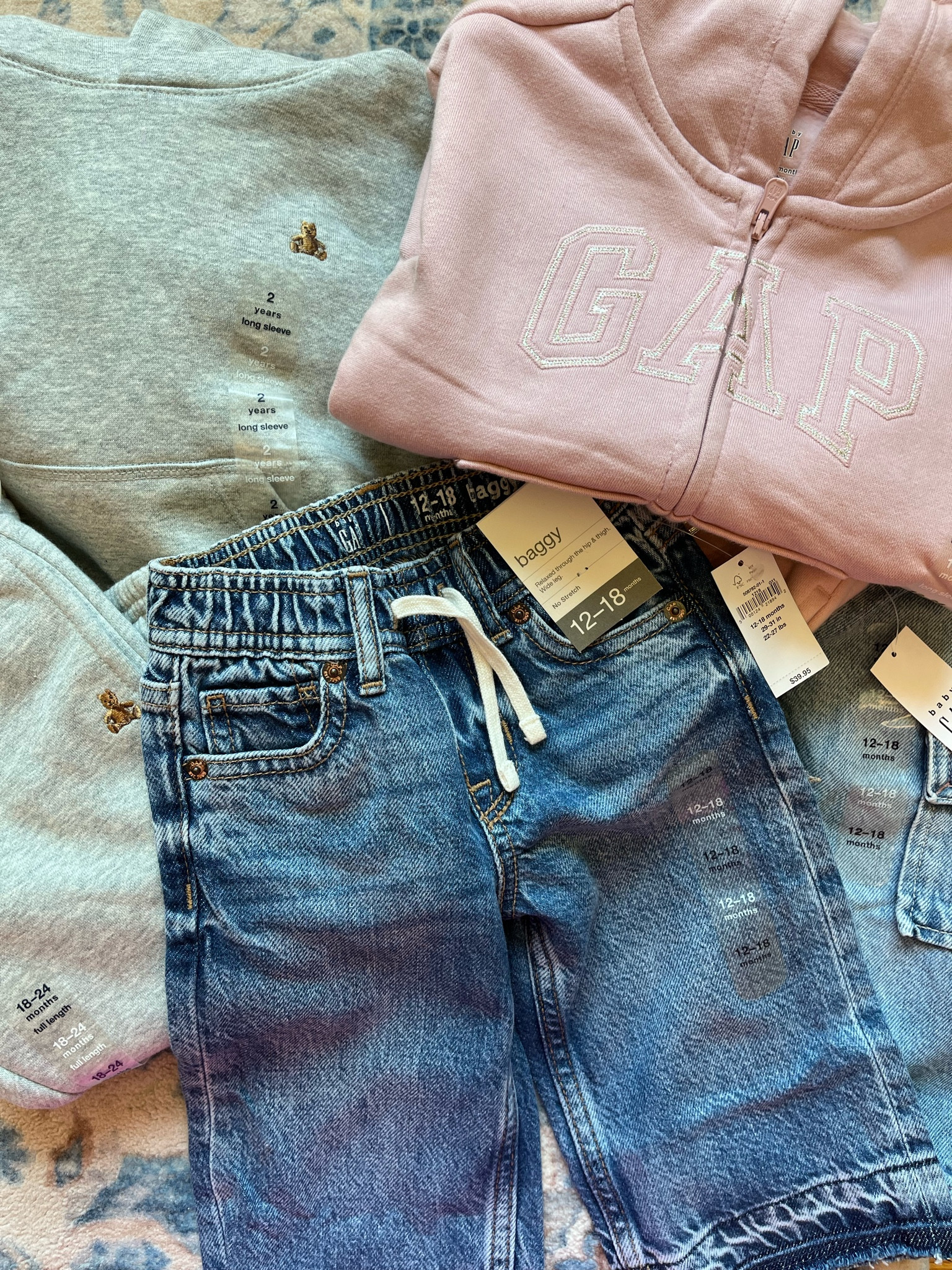 recent purchases from gap baby !!! 