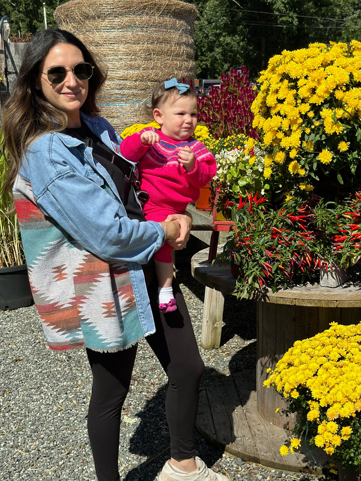 Love this half denim shacket for fall! Really nice quality for under $50! Available in lots of colors and prints ❤️ 

#LTKunder50 #LTKfit #LTKSeasonal