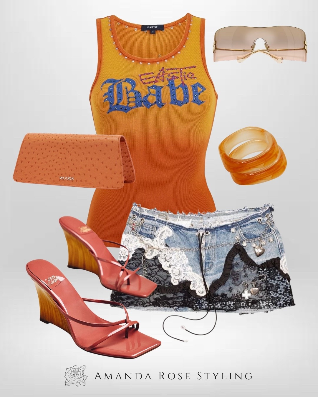 summer night out 🧡

#LTKgrwm #LTKootd