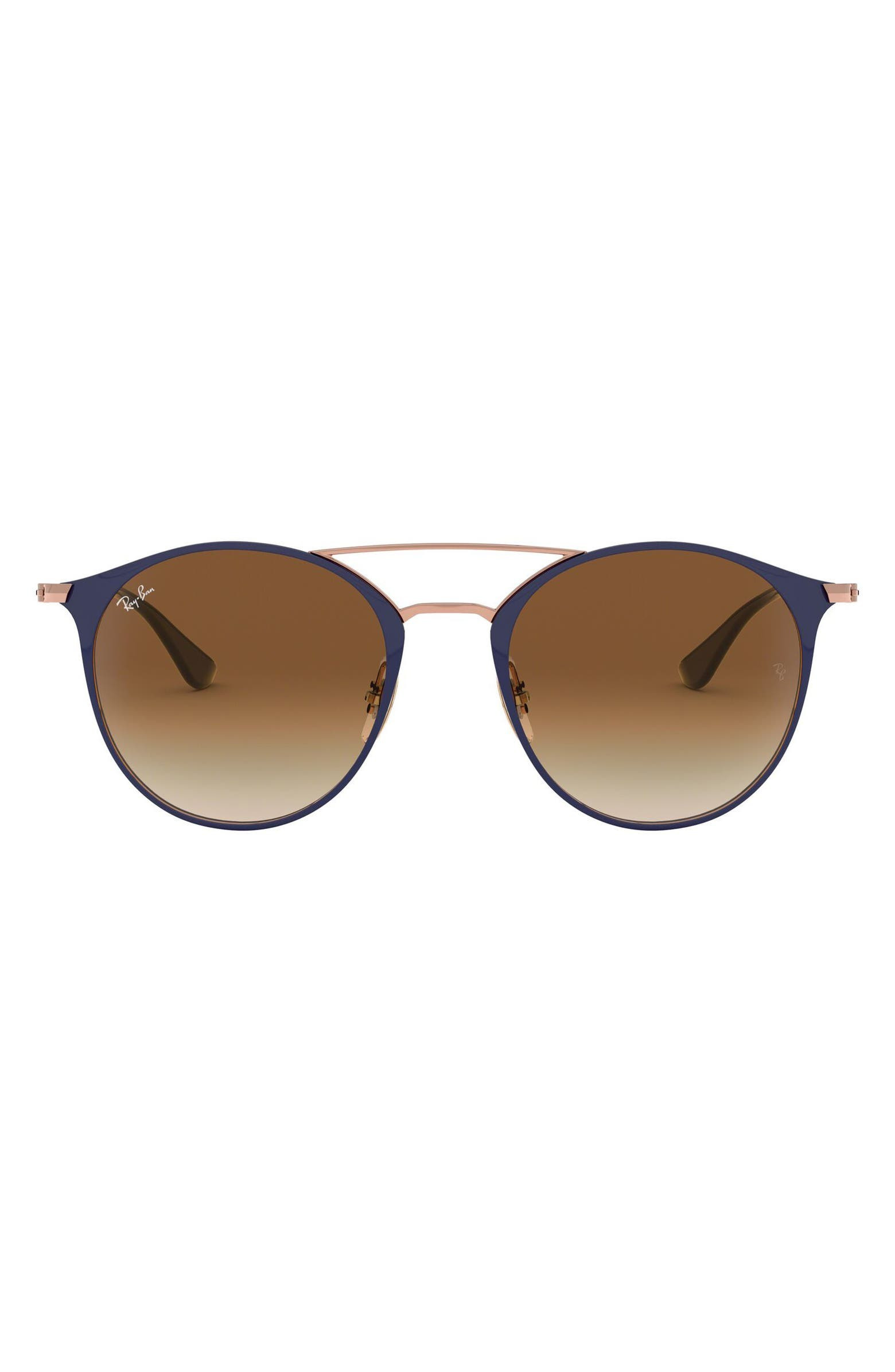 52mm Round Sunglasses | Nordstrom