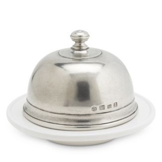 Convivio Large Ceramic and Pewter Butter Dome | Bloomingdale's (US)