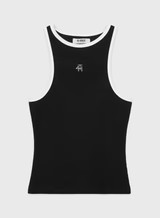 Black 4th Branded Racer Vest Top - Everyday | 4th & Reckless
