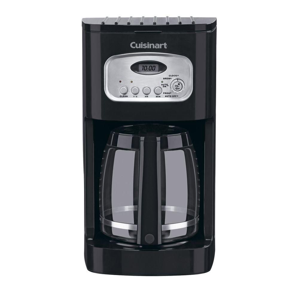 Cuisinart 12-Cup Programmable Coffee Maker-DCC-1100BK - The Home Depot | The Home Depot
