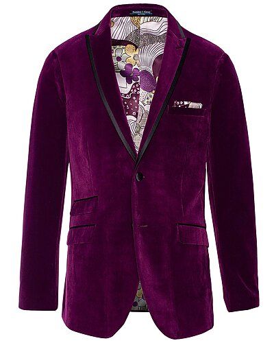 Paisley & Grey Grosvenor Peak Tuxedo Jacket | Gilt