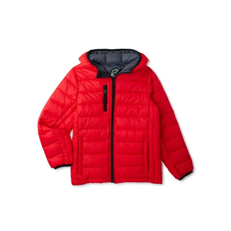 Urban Republic Boys Packable Puffer Jacket, Sizes 4-20 | Walmart (US)