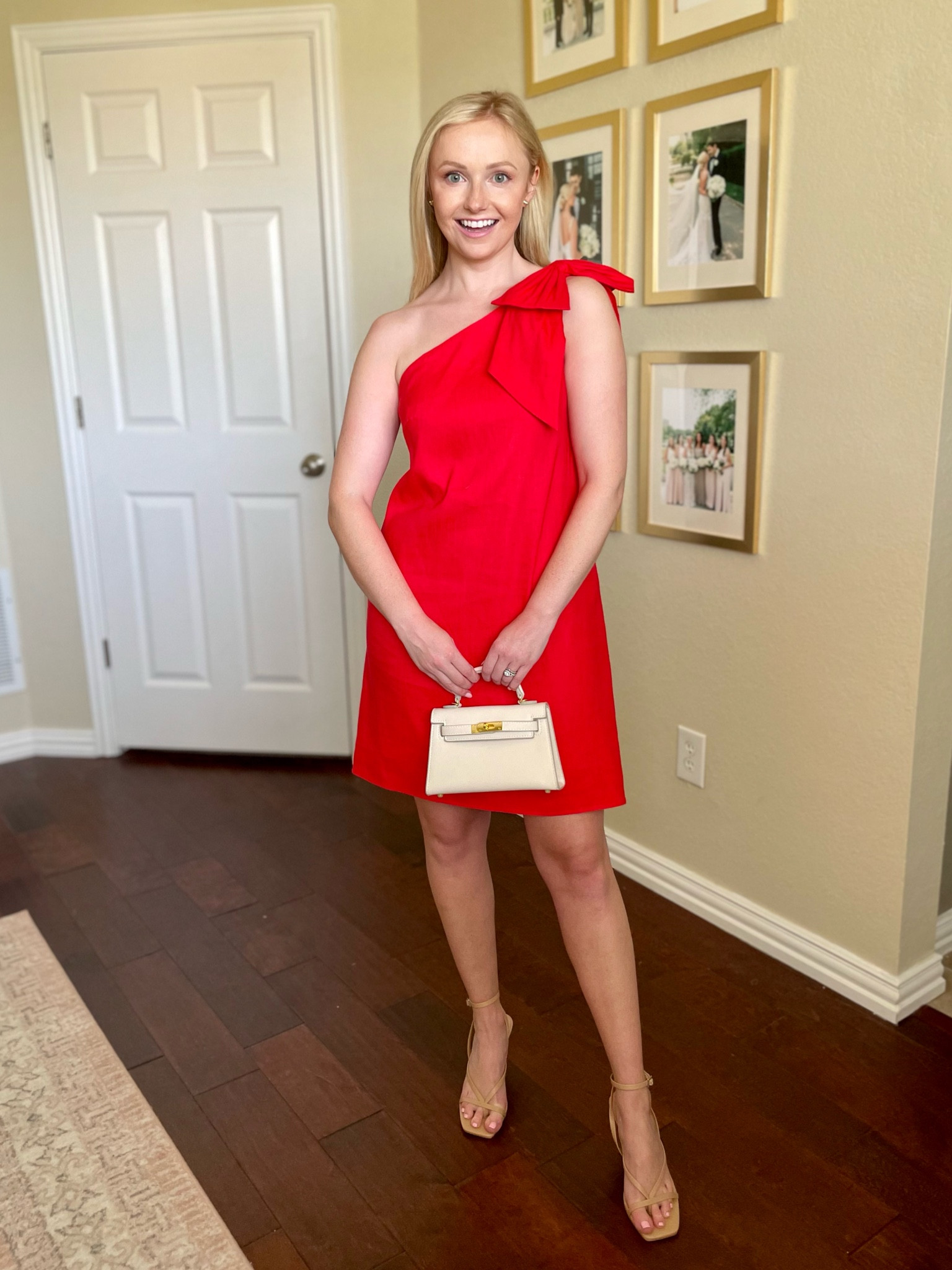 Wearing a 0! Red dress, one shoulder dress, summer dress, wedding guest dress, occasion dress 

#LTKSeasonal #LTKFind #LTKstyletip