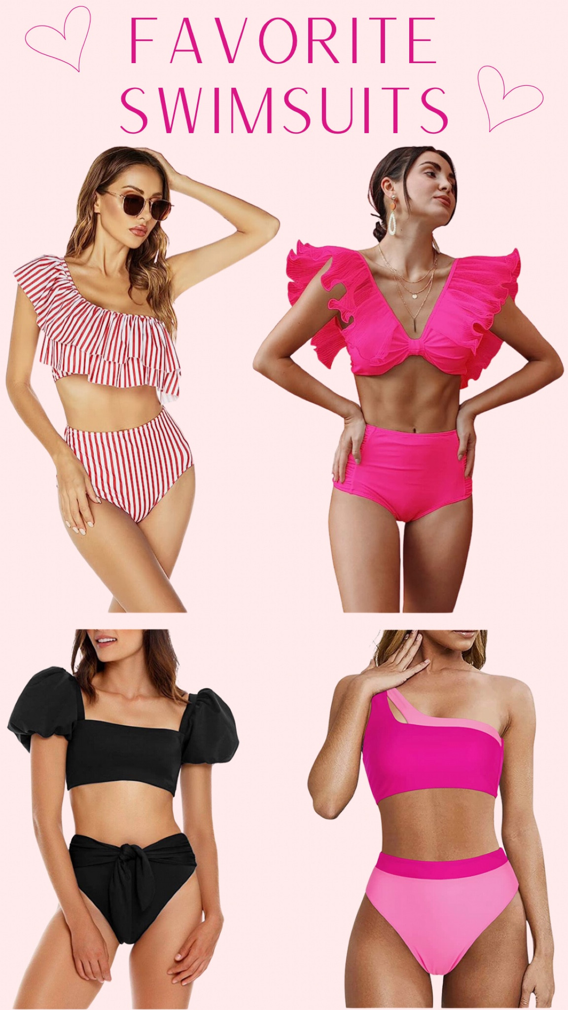 My favorite swimsuits for the beach!⭐️

#LTKunder50 #LTKFind #LTKunder100