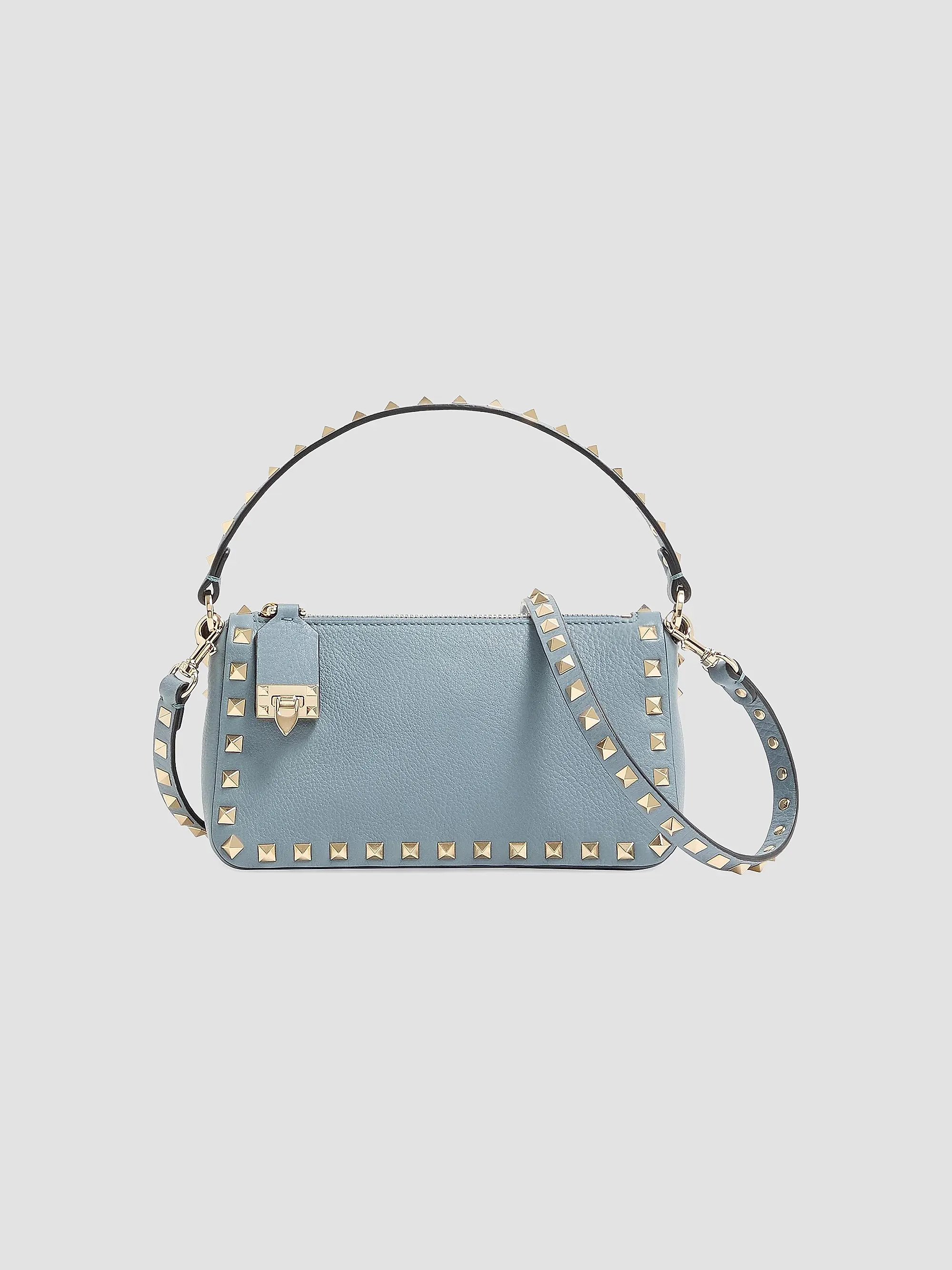 Small Rockstud Grainy Calfskin Crossbody Bag | Saks Fifth Avenue