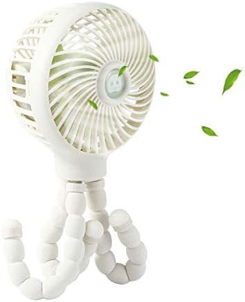 GENNISSY Personal Handheld Stroller Fan,2600mAh Portable Baby Stroller Fan Battery Operated with ... | Amazon (US)