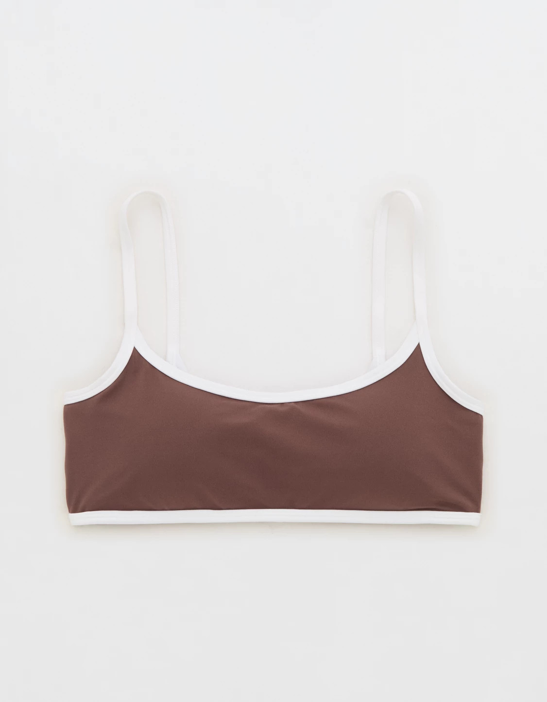 OFFLINE By Aerie Real Me Tipped Scoop Sports Bra | Aerie
