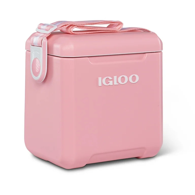 Igloo 11 QT Tag-A-Long Hard Sided Cooler, Pink | Walmart (US)
