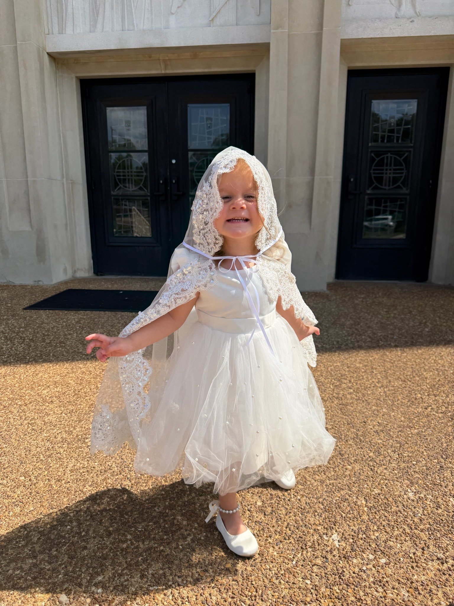 Catholic baptism dress, toddler baptism, flower girl dress, pearl slippers for toddler, daughters baptism

#LTKmomlife #LTKdayinmylife