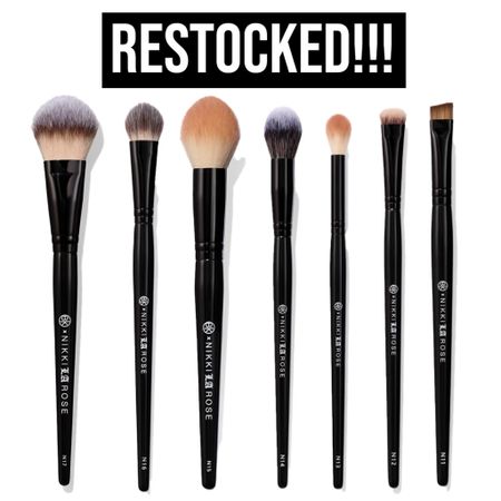 All individual brushes are now back in stock including my N17 & N16 #bkbeauty #makeupbrushes #brushset 

#LTKbeauty