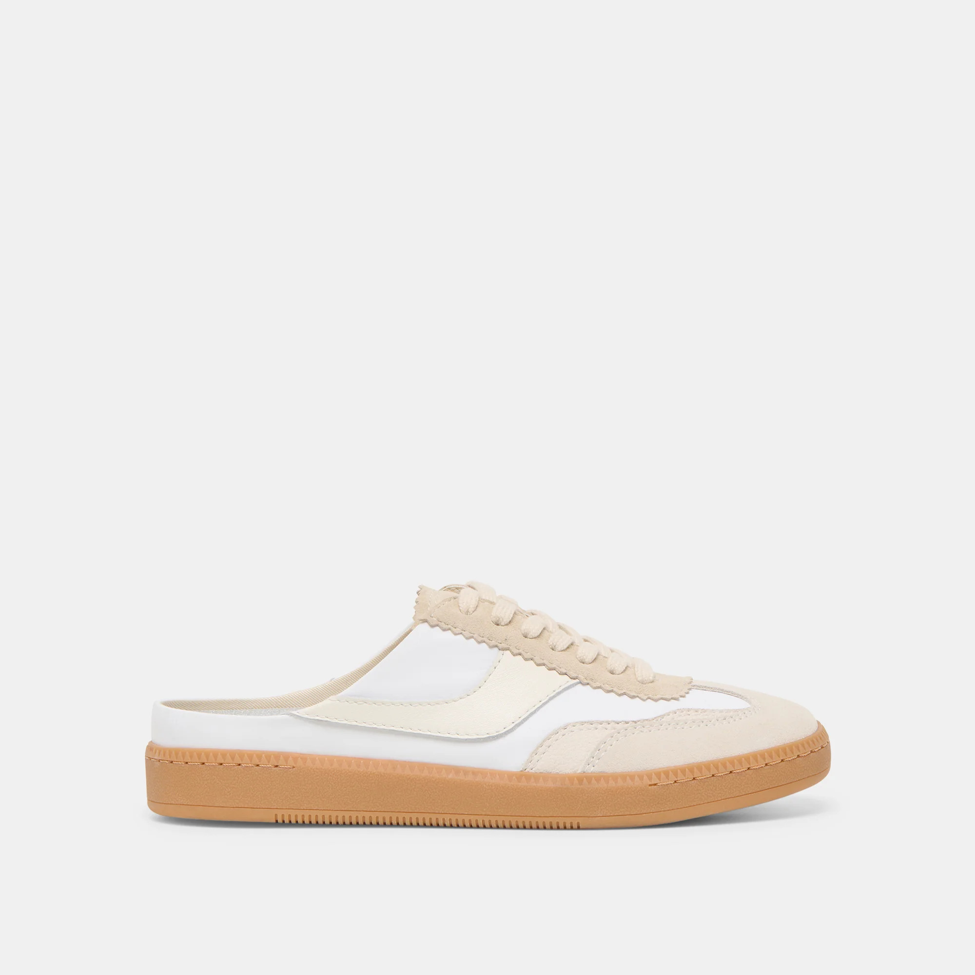 Notice Slide Ivory Multi Suede Sneakers | Dolce Vita | DolceVita.com