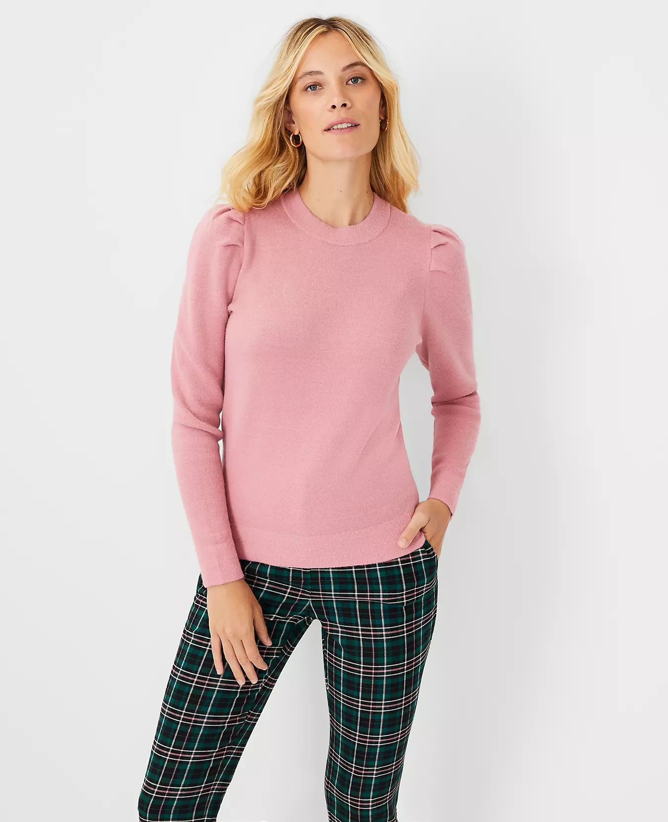 Puff Sleeve Sweater | Ann Taylor (US)