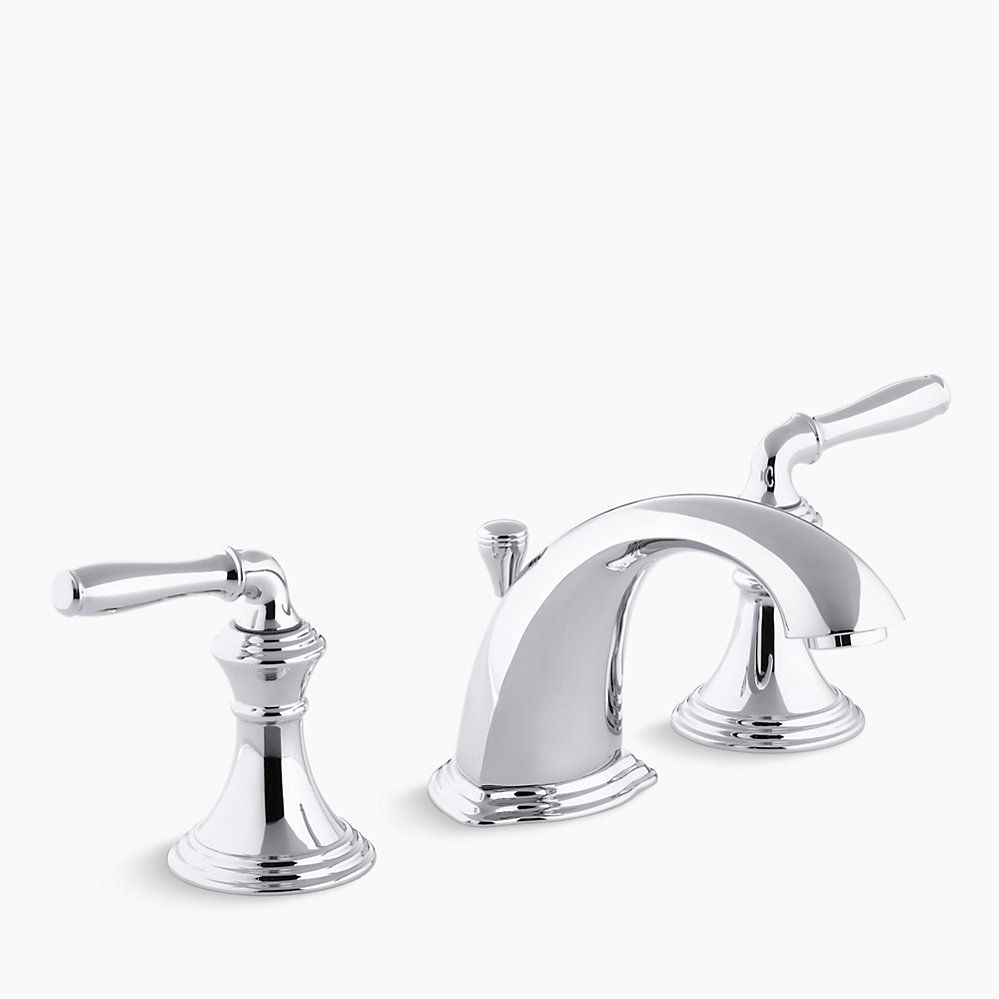 Widespread bathroom sink faucet | Kohler