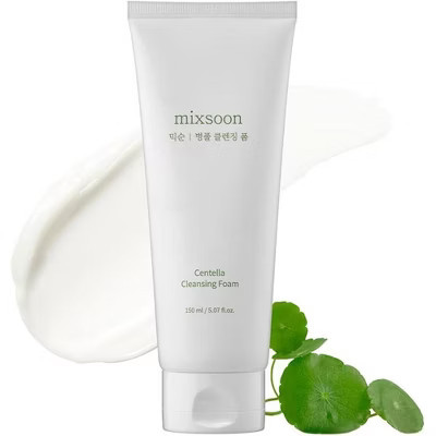 Mixsoon Centella Cleansing Foam (5.07 oz) Revolutionary Korean Cleanser with Centella Asiatica Facial Wash | Korea | Target