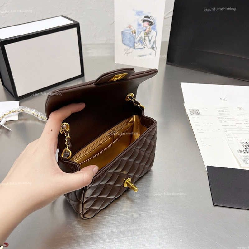 New 2023 Color Designer Shopping Crossbody Diamond Lattice Soft Shoulder Bag Gold Ball Woc Chain ... | DHGate