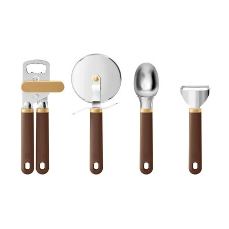 Beautiful 4-Piece Essentials Gadget Set, Chocolate by Drew Barrymore | Walmart (US)