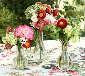 Monique Lhuillier Glass Bud Vases - Set of 3 | Pottery Barn (US)