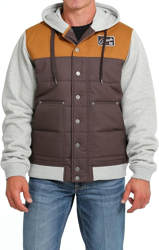 Cinch Men's Colorblock Hoodie Jacket | Amazon (US)