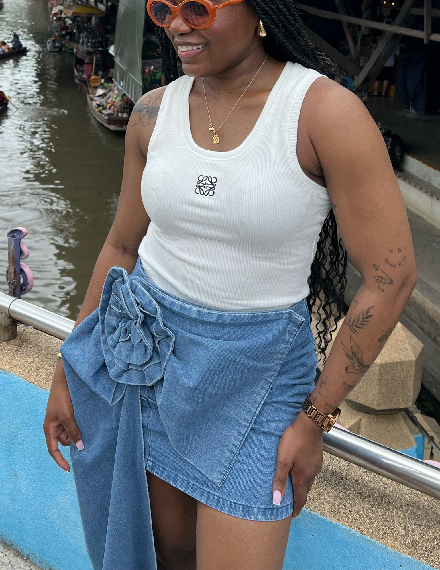 Denim skirt 

#LTKSeasonal #LTKstyletip #LTKFind