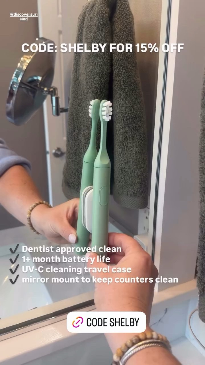 Prioritizing my Dental health in 2026. Use code SHELBY for 15% off! 🦷🪥✨

#LTKgrwm #LTKmorningroutine #LTKSaleAlert
