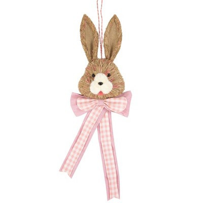 Northlight Easter Bunny with Bow Hanging Wall Decoration - 21" | Target