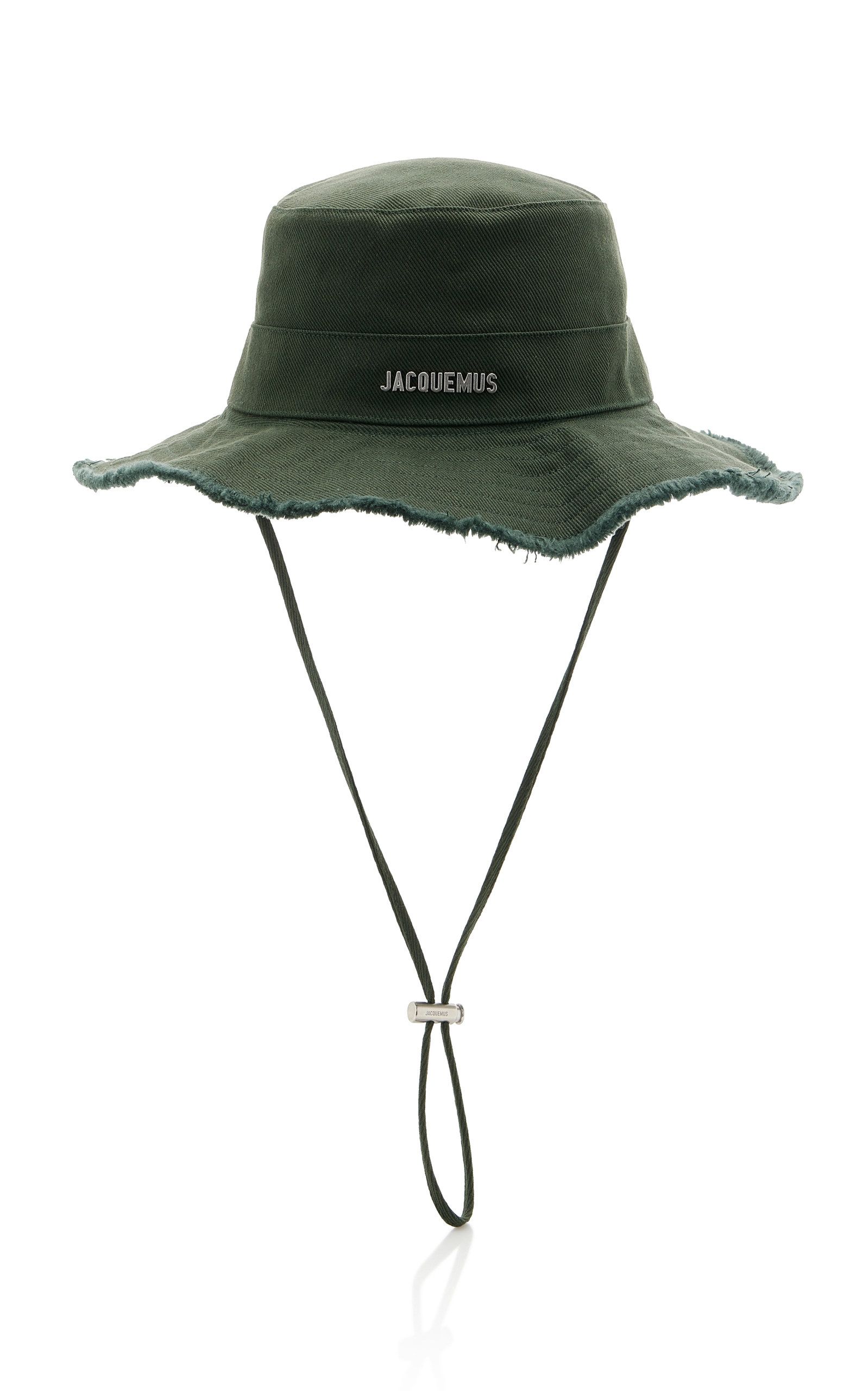 Jacquemus - Women's Le Bob Artichaut Cotton Bucket Hat - Green - EU 58 - Moda Operandi | Moda Operandi (Global)