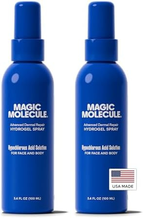 Dermal Repair Hydrogel Spray with Pure Hypochlorous Acid, Intensive Skin-Smoothing Formula for Al... | Amazon (US)