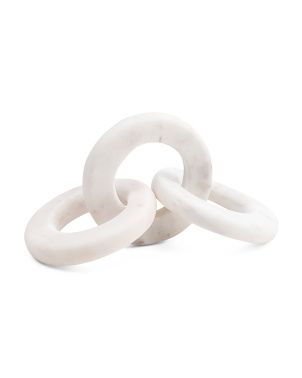 Marble Chain Link Decor | The Global Decor Shop | Marshalls | Marshalls