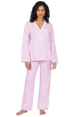 Bed Head PJs Long Sleeve Classic Pajama Set Pink 3-D XS (US 2-4) | Amazon (US)