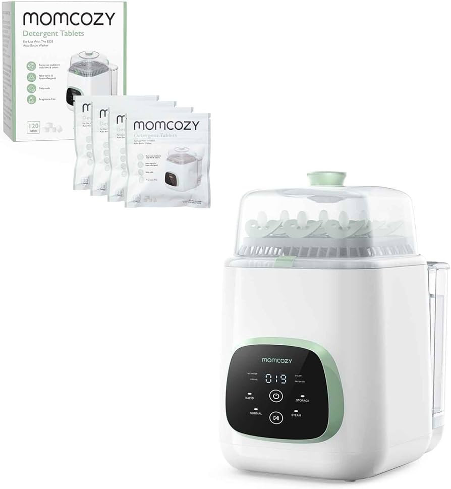 Momcozy KleanPal Pro Baby Bottle Washer & Momcozy Official Washing Block for Momcozy KleanPal Pro... | Amazon (US)