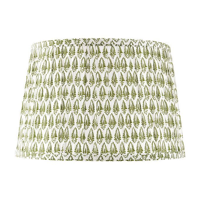 Isla Block Print Box Pleat Lamp Shade | Ballard Designs, Inc.