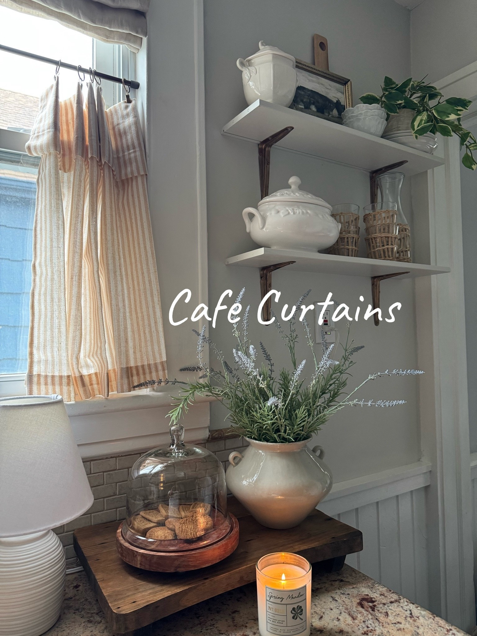 Cottage Style Cafe Curtains, cozy home decor

#LTKstorytime #LTKSaleAlert #LTKHome
