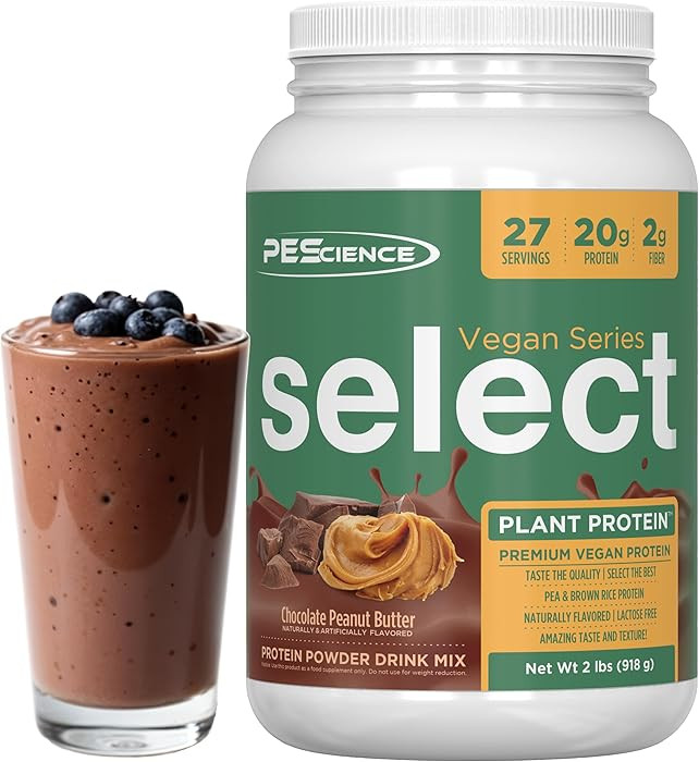 PEScience Select Vegan Protein Powder, Plant Based Protein Powder, Amazing Taste, Smooth Texture,... | Amazon (US)