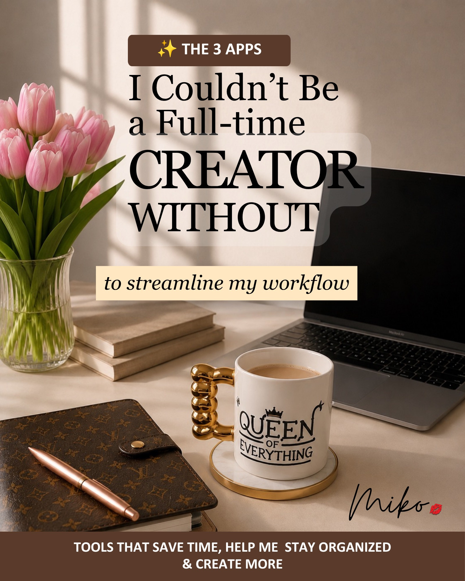 From Corporate to Content Creator… 💻✨

When I became a full-time content creator, I quickly realized I needed a more efficient workflow. I needed to spend less time managing content and more time creating it.

These three apps were the biggest game changer for me.

🤎 Metricool – My command center for scheduling content, tracking analytics, and managing multiple platforms in one place.

🤎 CapCut – My go-to for editing Reels, TikToks, and almost all my short-form videos.

🤎 ChatGPT – My business assistant for content ideas, scripts, captions, emails, and brainstorming.

✨ Tap to SHOP my office décor, desk accessories, and creator tech that keep me organized and content-ready!

#ContentCreator #CreatorTools #ContentCreation #ChatGPT #CapCut #Metricool

#LTKvlog #LTKdayinmylife #LTKmorningroutine