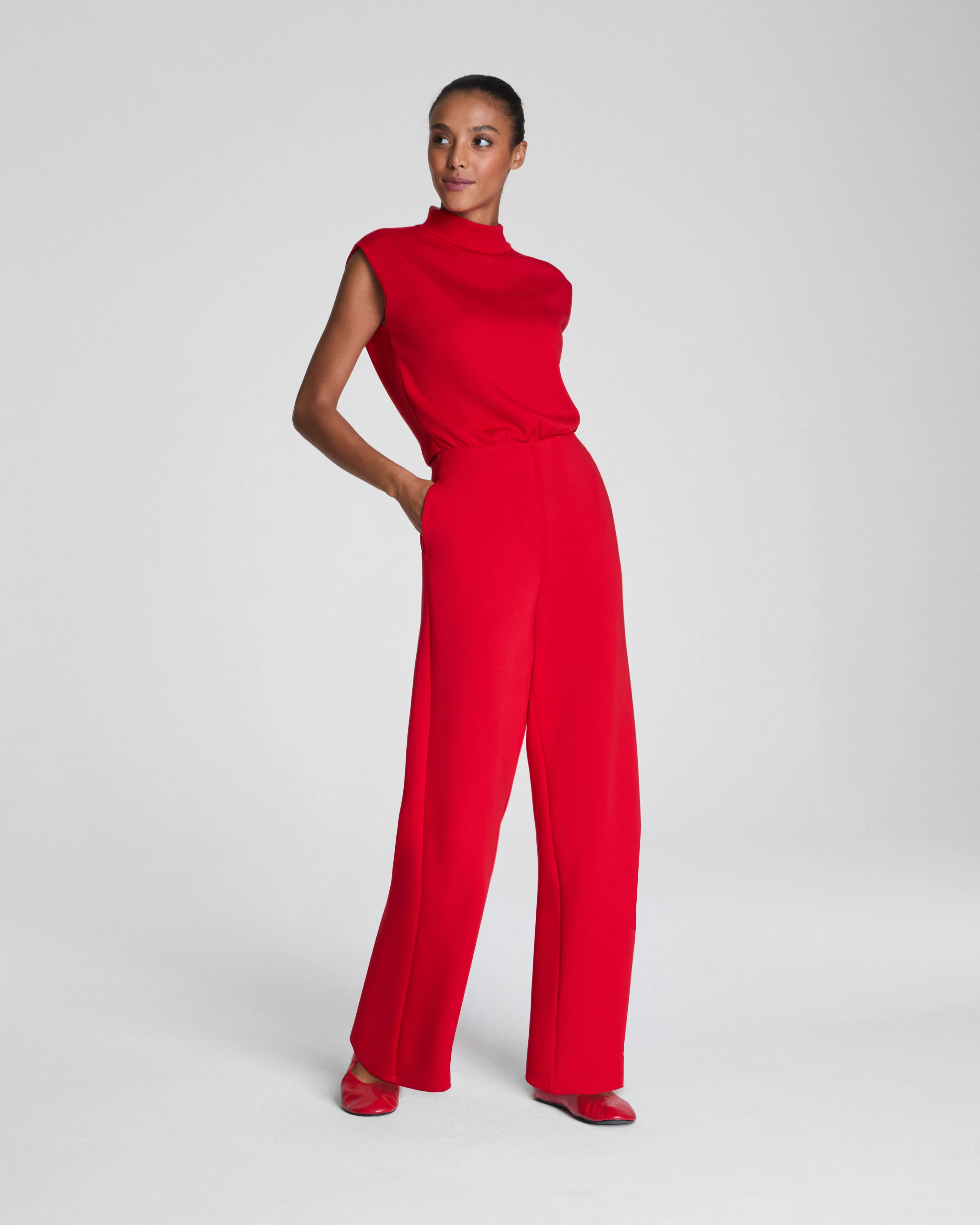 SPANX AirEssentials®Mockneck Jumpsuit$148.00USD | Spanx