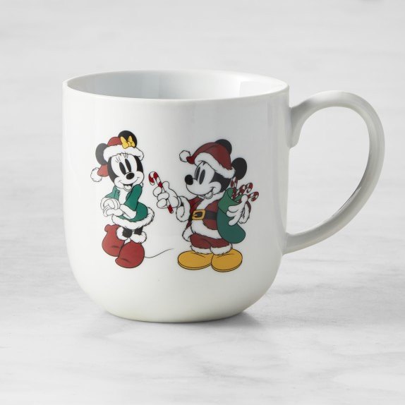 Disney Mickey Mouse and Minnie Mouse™ Holiday Mug | Williams-Sonoma