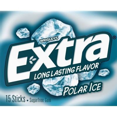 Extra Polar Ice Sugar-Free Mint Chewing Gum - 15ct | Target