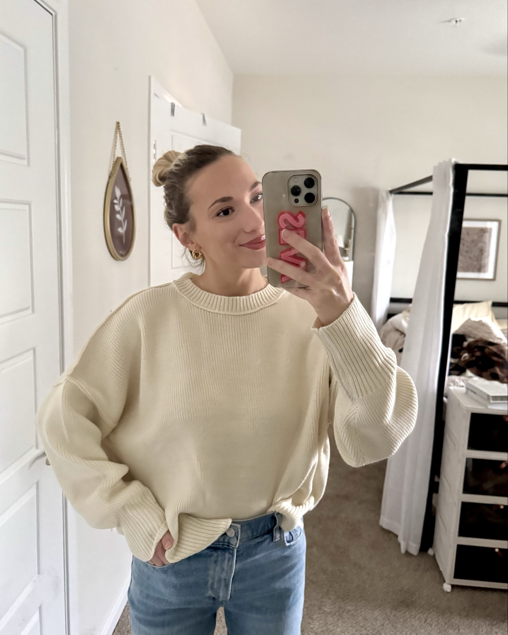 12TH TRIBE SWEATER — 40% OFF SITEWIDE FOR CYBER MONDAY ‼️ their biggest sale of the year! 

Wearing size S in the Chelsea Cream Sweater. The quality is thick, comfortable & SO GOOD. Oversized fit.
#sponsored #winterfashion #winteroutfit #12tribe

#LTKootd #LTKSaleAlert #LTKCyberWeek