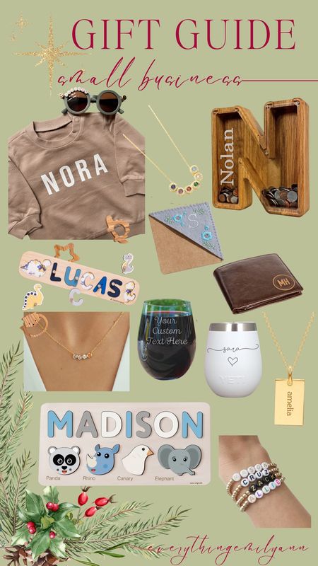 Gift Guides 2023: Small Business 🎄✨

#LTKGiftGuide #LTKHoliday #LTKSeasonal