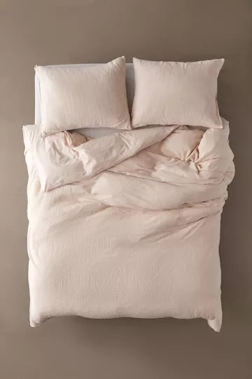 Cozy Slub Duvet Cover | Urban Outfitters (US and RoW)