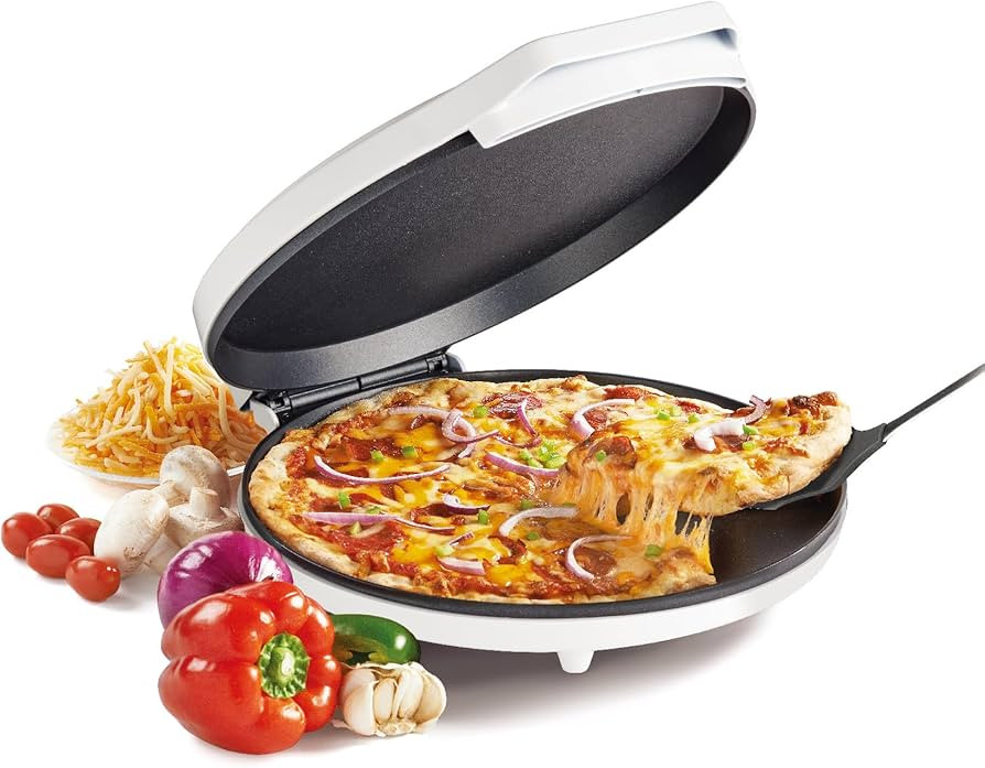 Betty Crocker Countertop Pizza Maker, 1440-Watt Pizza Maker Machine for Home, BC-2958CR | Amazon (US)